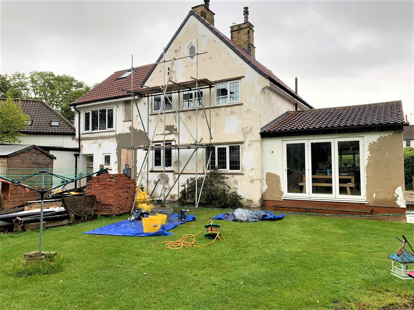 A house in Harrogate in need of TLC and exterior house painting